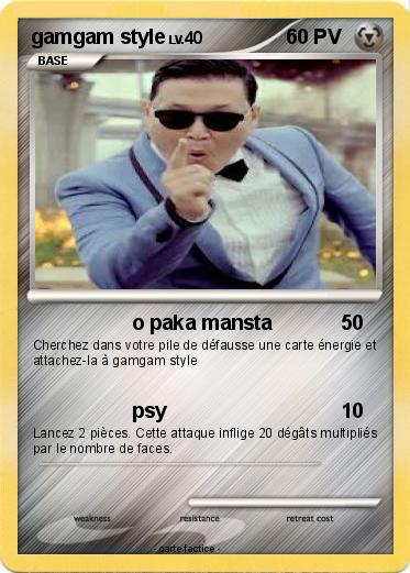 Pokemon gamgam style