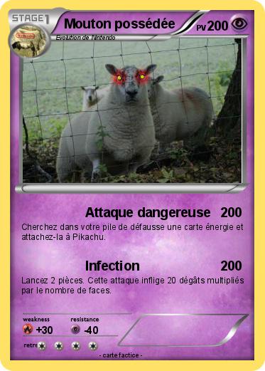 Pokemon Mouton possédée