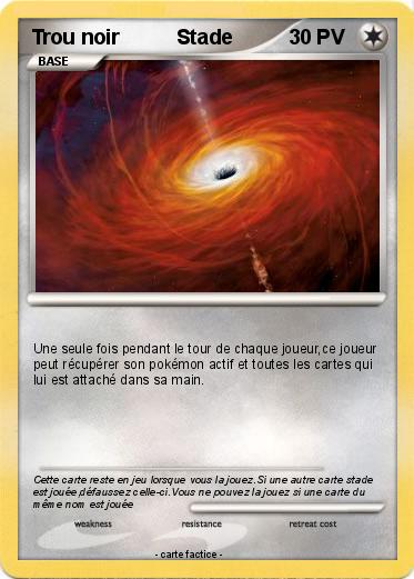 Pokemon Trou noir          Stade