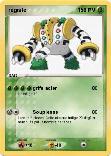 Pokemon registe