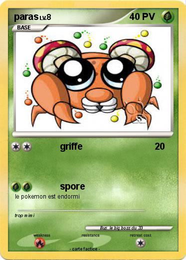 Pokemon paras