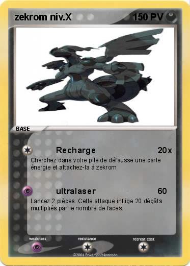 Pokemon zekrom niv.X