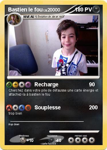 Pokemon Bastien le fou