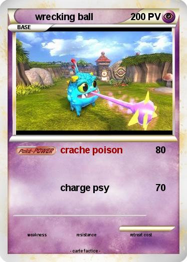 Pokemon wrecking ball