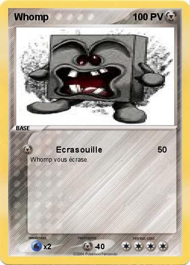 Pokemon Whomp