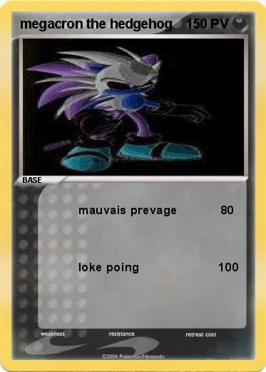 Pokemon megacron the hedgehog 