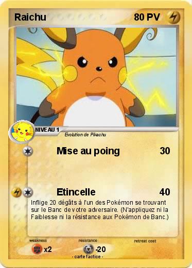 Pokemon Raichu