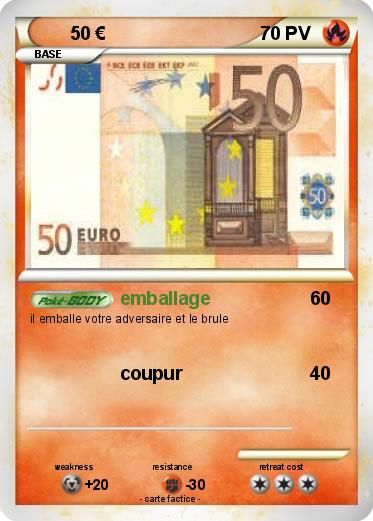Pokemon 50 €