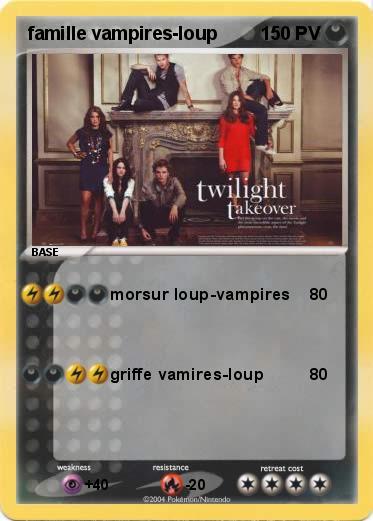 Pokemon famille vampires-loup