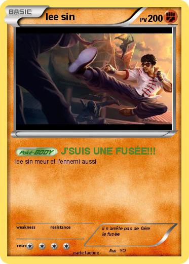 Pokemon lee sin