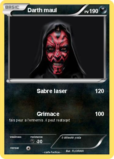 Pokemon Darth maul
