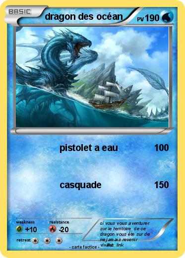 Pokemon dragon des océan