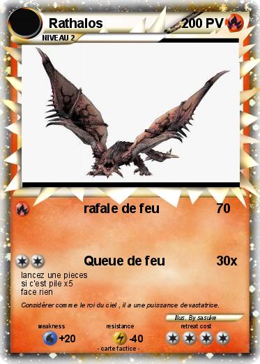 Pokemon Rathalos