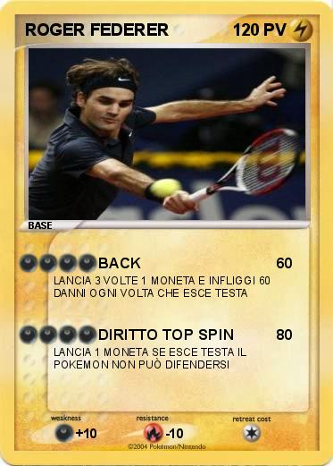 Pokemon ROGER FEDERER
