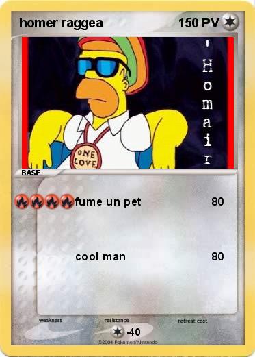 Pokemon homer raggea                            