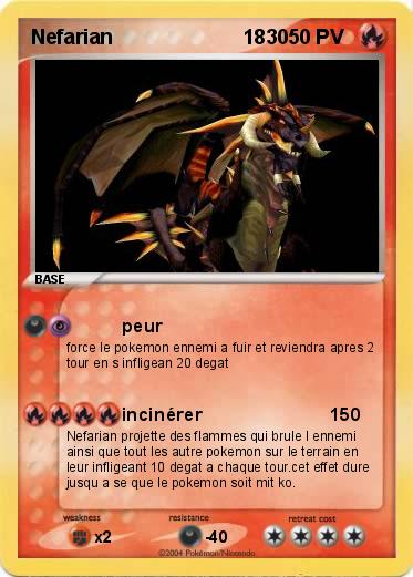 Pokemon Nefarian                       1830