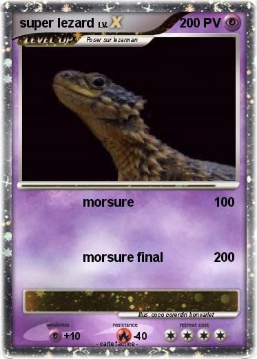 Pokemon super lezard