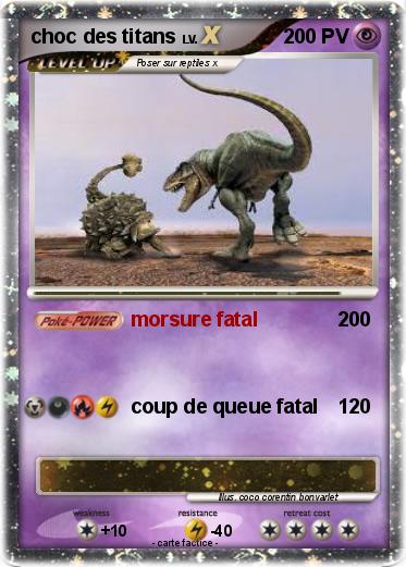 Pokemon choc des titans