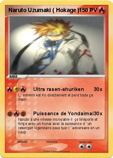 Pokemon Naruto Uzumaki ( Hokage )