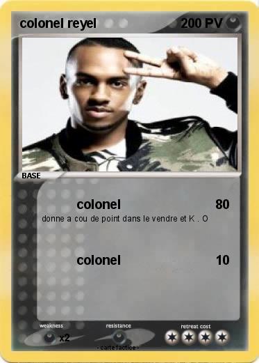 Pokemon colonel reyel