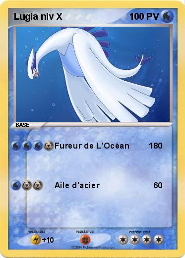 Pokemon Lugia niv X
