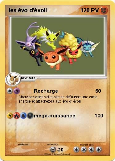 Pokemon les évo d'évoli