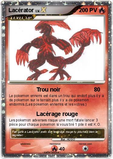 Pokemon Lacérator