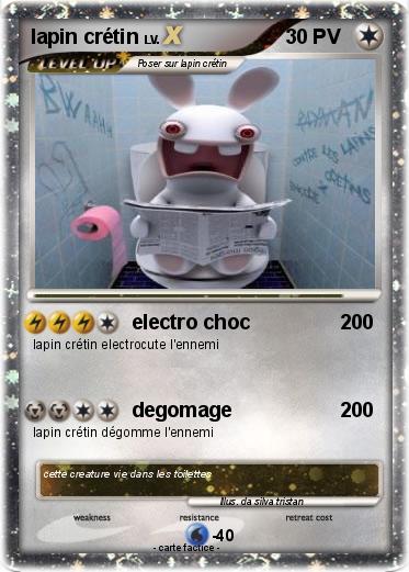 Pokemon lapin crétin