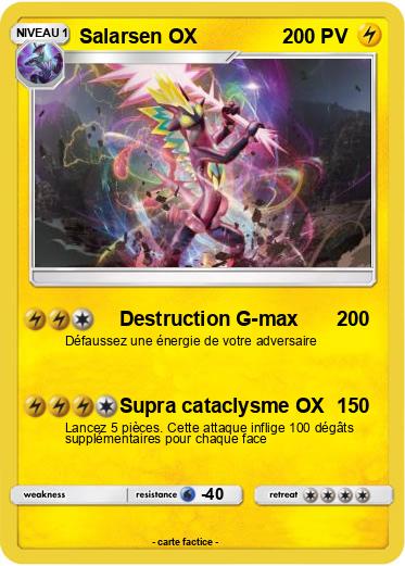 Pokemon Salarsen OX