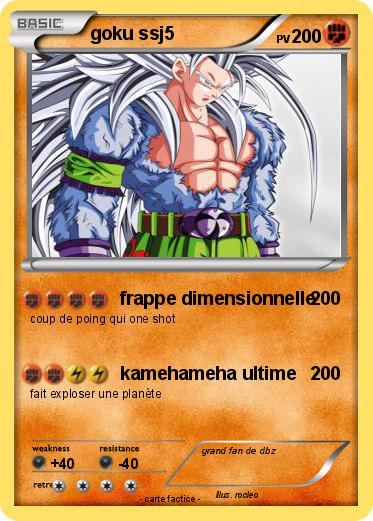 Pokemon goku ssj5