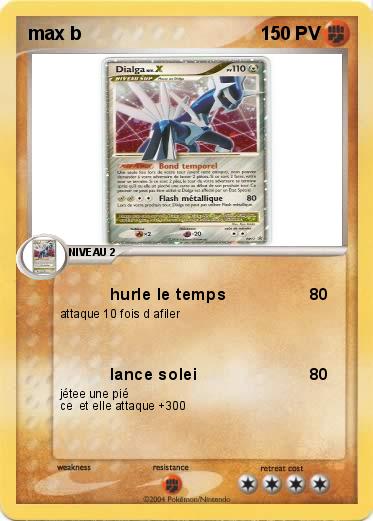 Pokemon max b