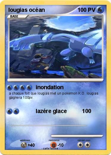 Pokemon lougias océan