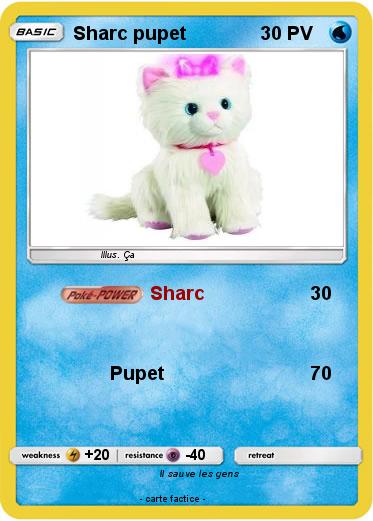 Pokemon Sharc pupet