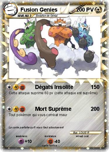 Pokemon Fusion Genies