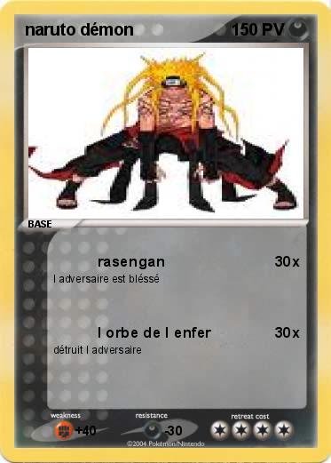 Pokemon naruto démon