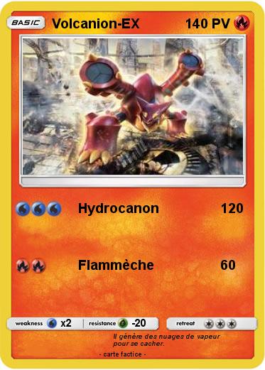 Pokemon Volcanion-EX