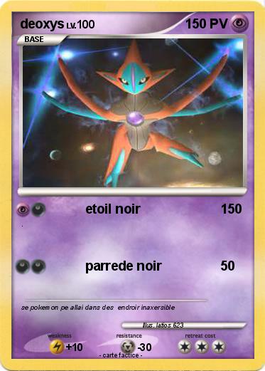 Pokemon deoxys