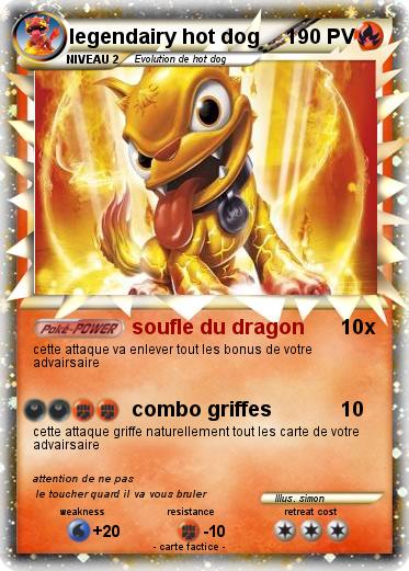 Pokemon legendairy hot dog