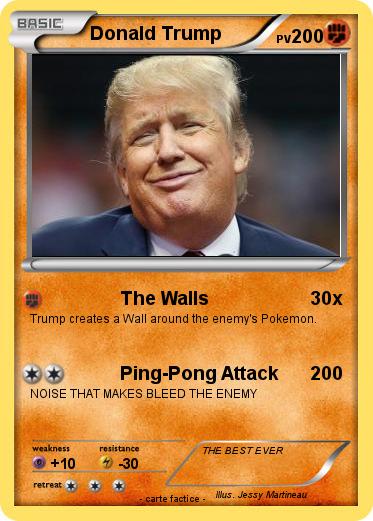 Pokemon Donald Trump