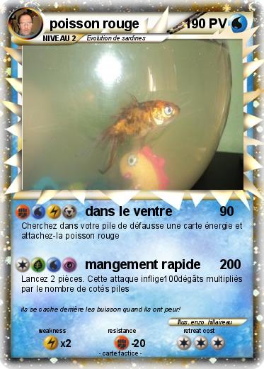 Pokemon poisson rouge