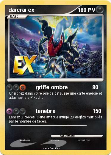 Pokemon darcrai ex
