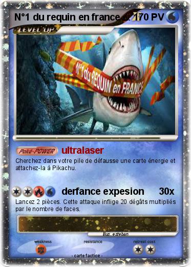 Pokemon N°1 du requin en france