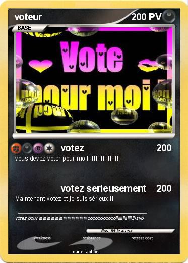 Pokemon voteur