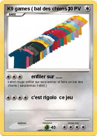 Pokemon K9 games ( bal des chiens )