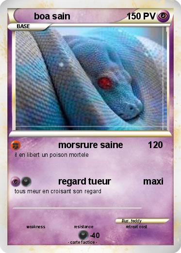 Pokemon boa sain