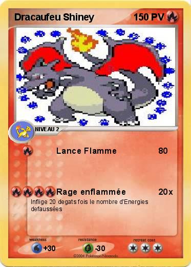 Pokemon Dracaufeu Shiney