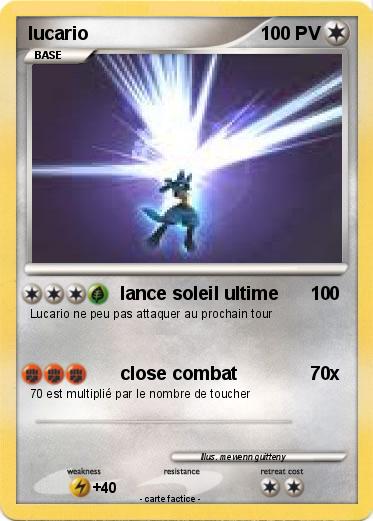 Pokemon lucario