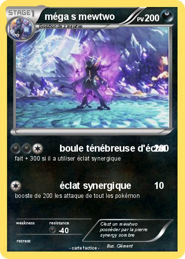 Pokemon méga s mewtwo