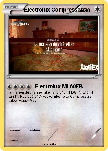 Pokemon Electrolux Compressors