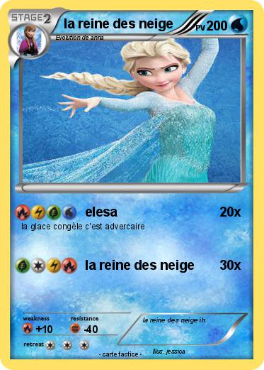 Pokemon la reine des neige